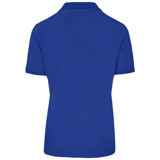 Mens Houston Stretch Golf Shirt Royal Back